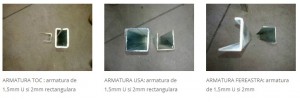 Cat conteaza armatura din interiorul profilului ?