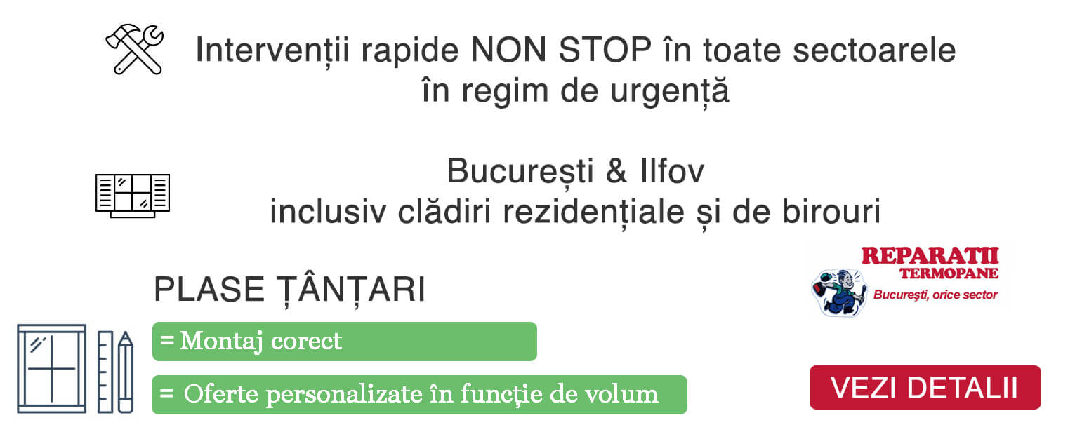 Revizii termopane = etanseitate si confort termic